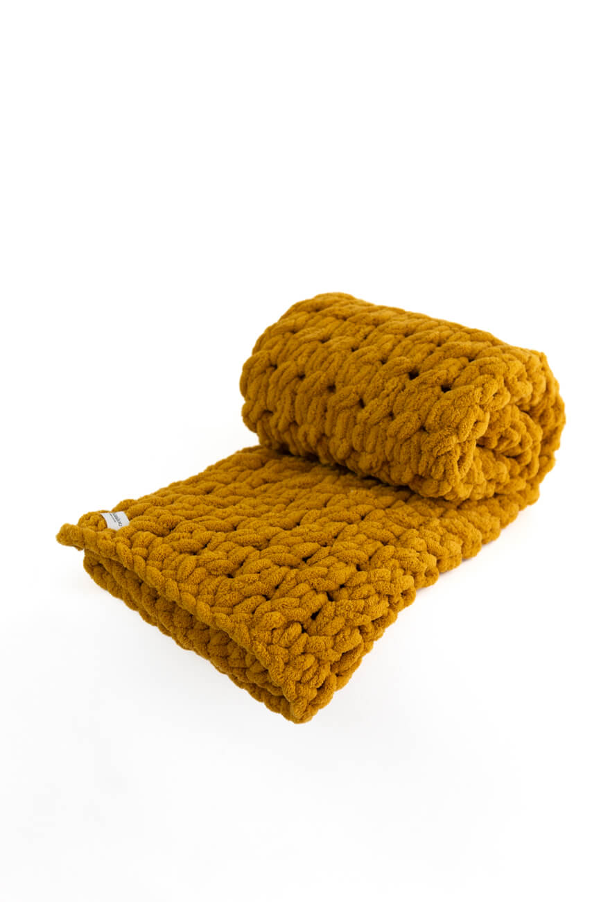 Puffy deka horčicová - 02